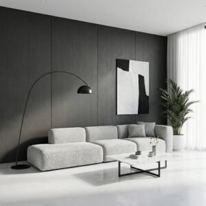 Wandpaneel C-PANEL PRO GT22 2900x1220 mm – Kohlefaserplatte, Holz dunkelgrau