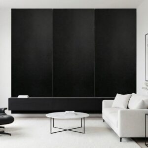 Wandpaneel C-PANEL PRO M1909 2900×1220 mm – Schwarz, Kohlefaserplatte