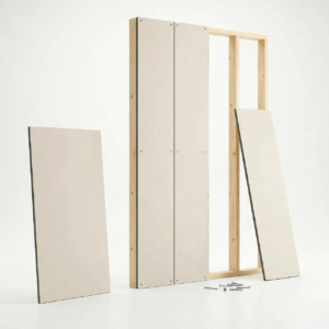 Kohlefaserplatte Wand 15 mm beige Mat 2900×1220 mm – Trennwände, Wandpaneel