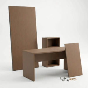 KohlefaserMöbelplatte wasserbeständig 15mm Naturwalnuss 2900x1220mm