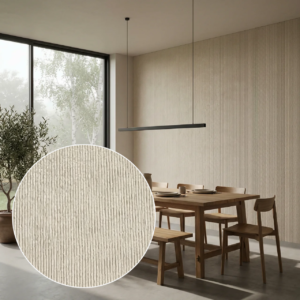 Wandpaneel Line Mineral Crema 3000×1200 mm – Quarz-Verbundstoff