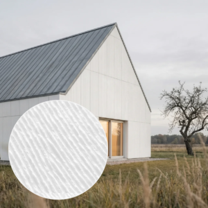 Fassadenplatte Line Mineral Bianco 3000x1200 mm – Panel weiß für Fassaden, Quarz-Verbundstoff