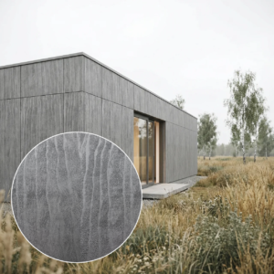 Fassadenplatte Onda Mineral Grigio 3000x1200 mm – Dekoratives Paneel