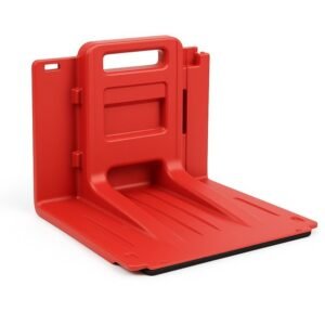 Bariera przeciwpowodziowa modułowa prosta 77x83x77 WaterShield – Z uchwytem, mobilna