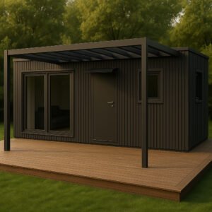 Kontener mieszkalny H1-B  – Mikrodom 17.5 m²