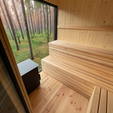 Sauna + Balia Ogrodowa 2w1