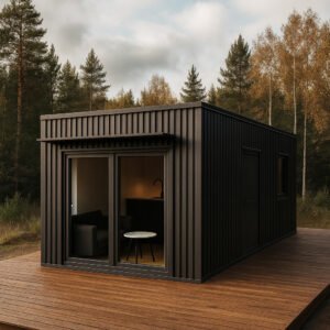 Kontener mieszkalny, biurowy, usługowy H1-A  – Mikrodom 17.5 m²