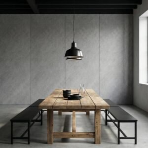 Płyta węglowa panel ścienny C-PANEL PRO A7625-8 2900x1220 mm - Szary beton