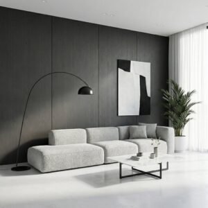 Panel ścienny C-PANEL PRO GT22 2900x1220 mm - Płyta węglowa, drewno ciemnoszary