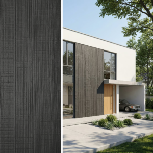 Płyta elewacyjna ETNO Mineral Grafitowy 3000x1200 mm - Panel na fasadę kwarcowy