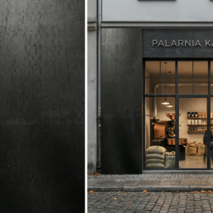 Płyta elewacyjna Pietra Mineral Nero 2400x1200 mm - Kompozyt kwarcowy