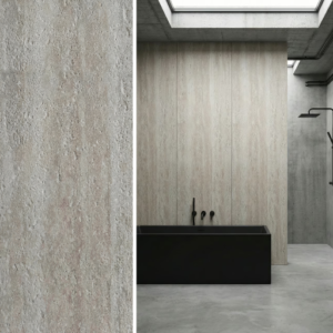 Panel ścienny Pietra Mineral Grigio 2400×1200 mm - Płyta wzór trawertyn