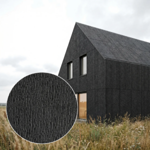 Płyta elewacyjna Line Mineral Nero 3000x1200 mm - Czarna, panel na elewacje