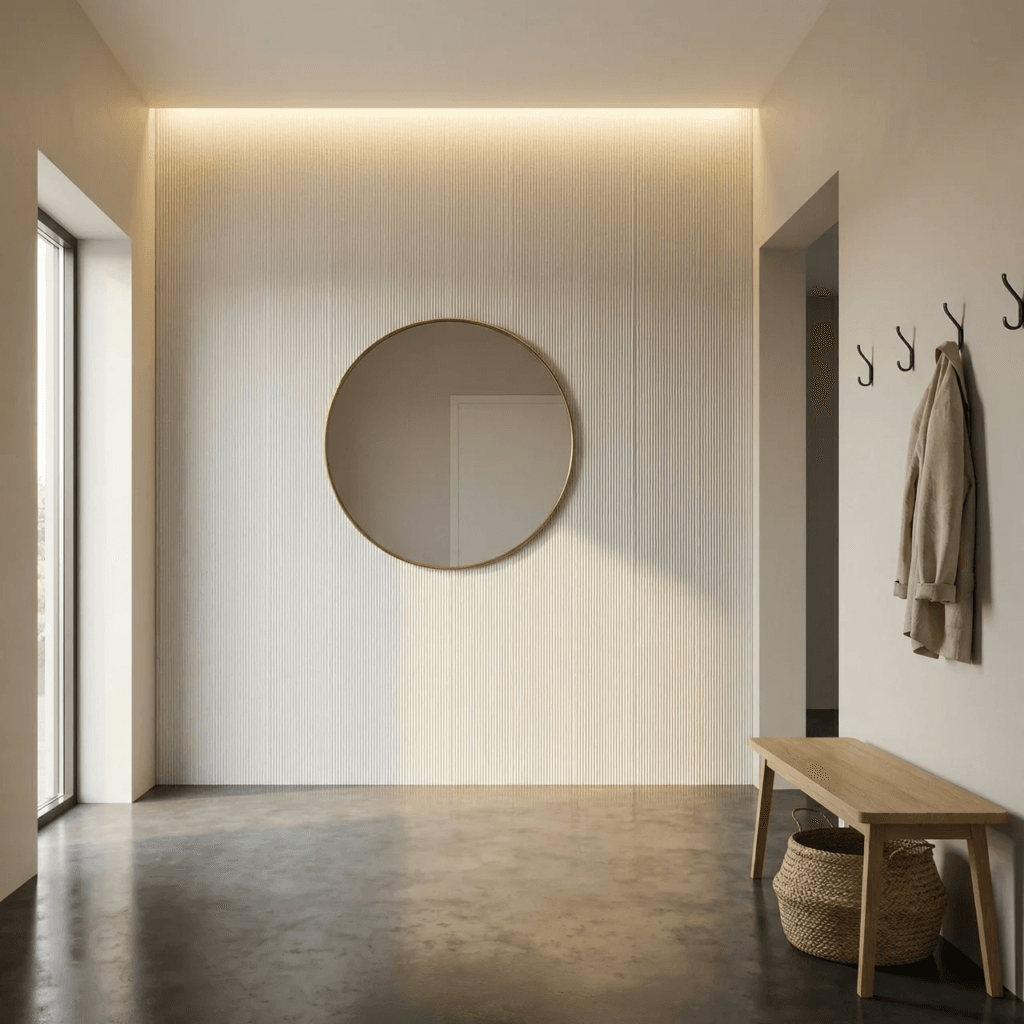 Line Bianco — przedpokój