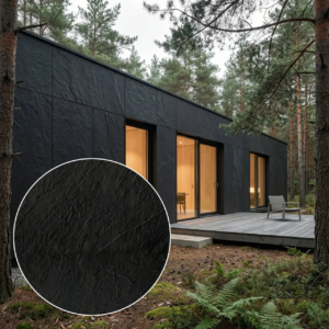 Płyta na elewacje Slate Mineral Nero 3000×1200 mm - Dekoracja fasady