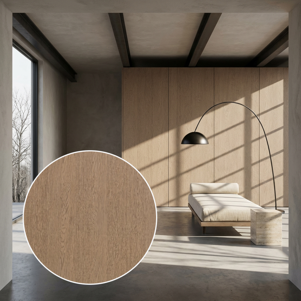 Panel węglowy ścienny Rovere Wood Dąb naturalny | Carbon Deco wodoodporny 2900×1220 mm | GT01