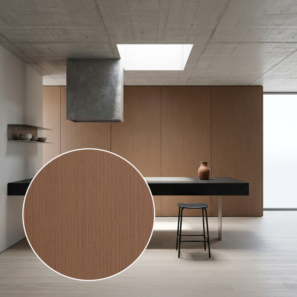 Panel węglowy ścienny Rovere Wood Tabacco Dąb brązowy, tabacco | Carbon Deco wodoodporny 2900×1220 mm | GT10