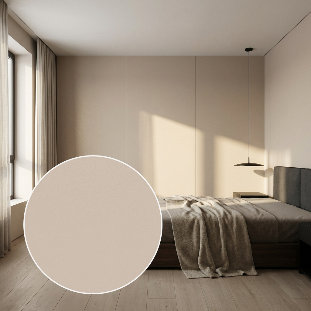 Panel węglowy ścienny Quarzo Nudo Nude z brokatem | Carbon Deco wodoodporny 2900×1220 mm | M1903