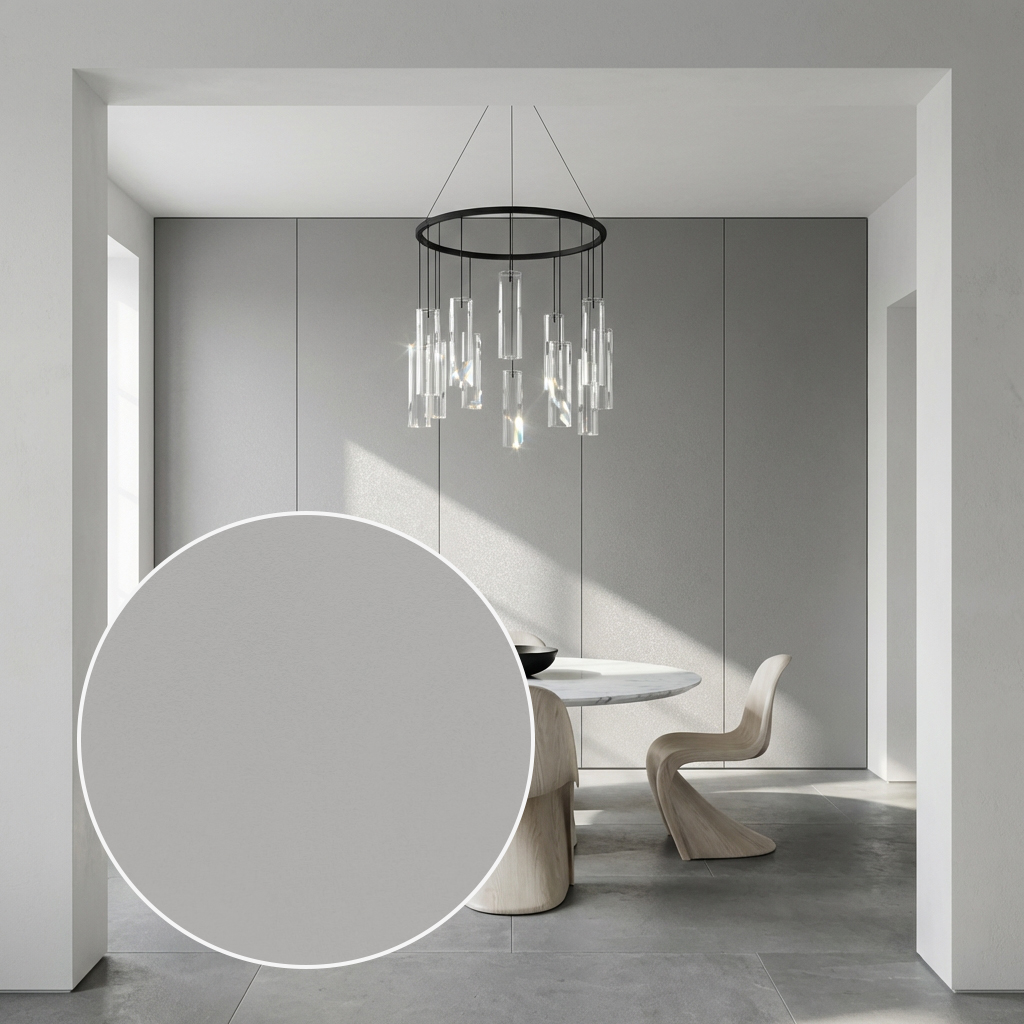 Panel węglowy ścienny Quarzo Grigio Szary z brokatem | Carbon Deco wodoodporny 2900×1220 mm | M1906