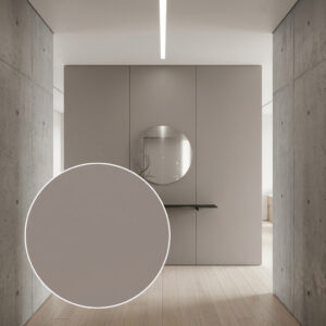 Panel węglowy ścienny Puro Tortora Szarobeżowy matowy | Carbon Deco wodoodporny 2900×1220 mm | ZF010