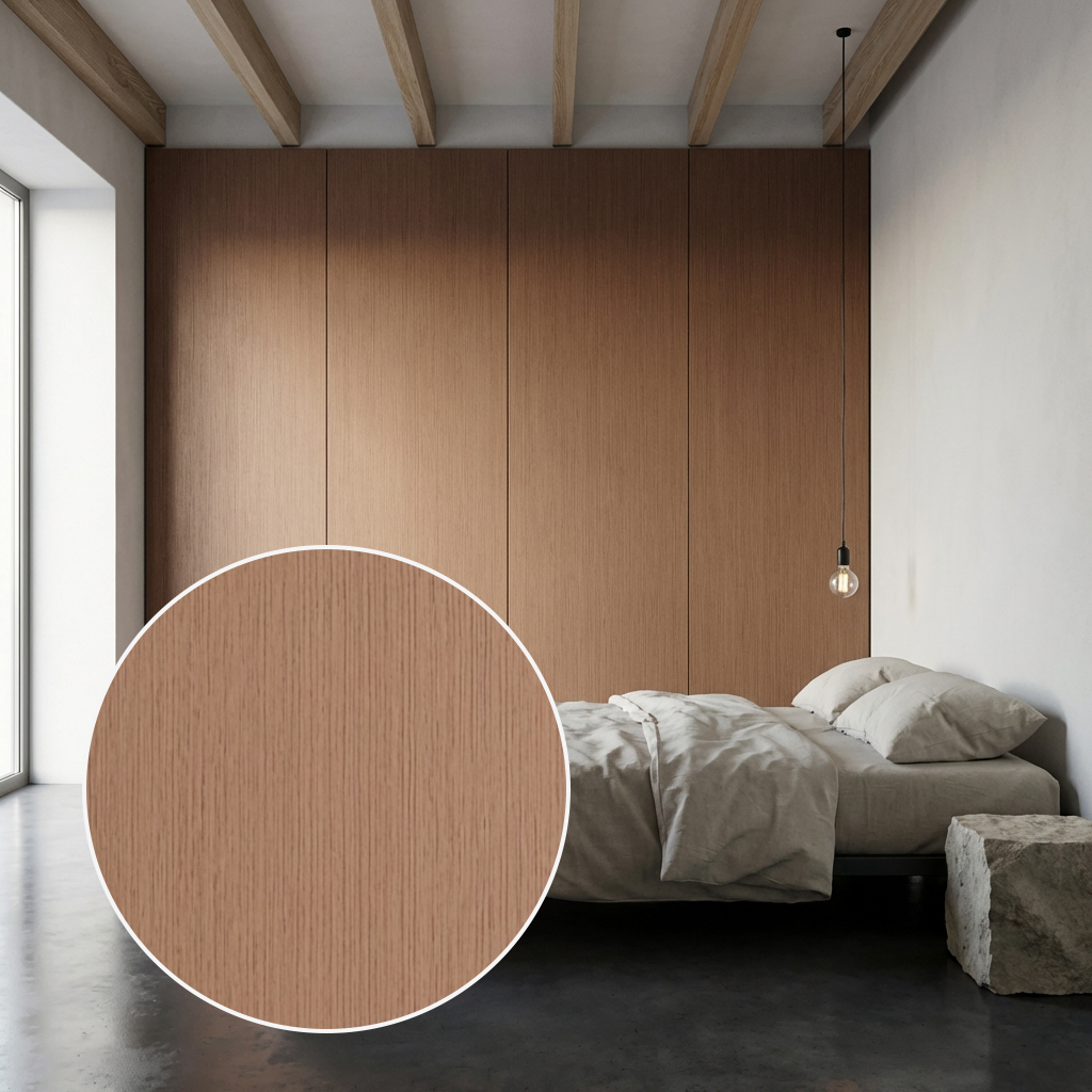 Panel węglowy - GRUBY 15 mm - ścienny Walnut Tabacco Orzech włoski | Carbon Pro wodoodporny 2900×1220 mm | PRO-A822