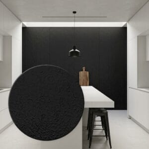 Panel ścienny Cresta Nero Czarny | Mineral 2900×1200 mm | E-CRESTA-NERO-S