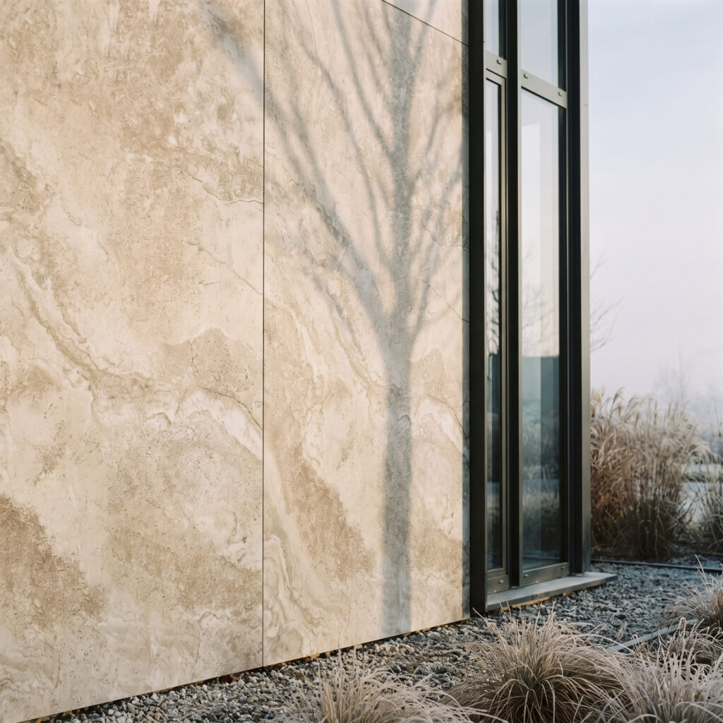 Dolomatic Travertine Clay Bank beżowobrązowy