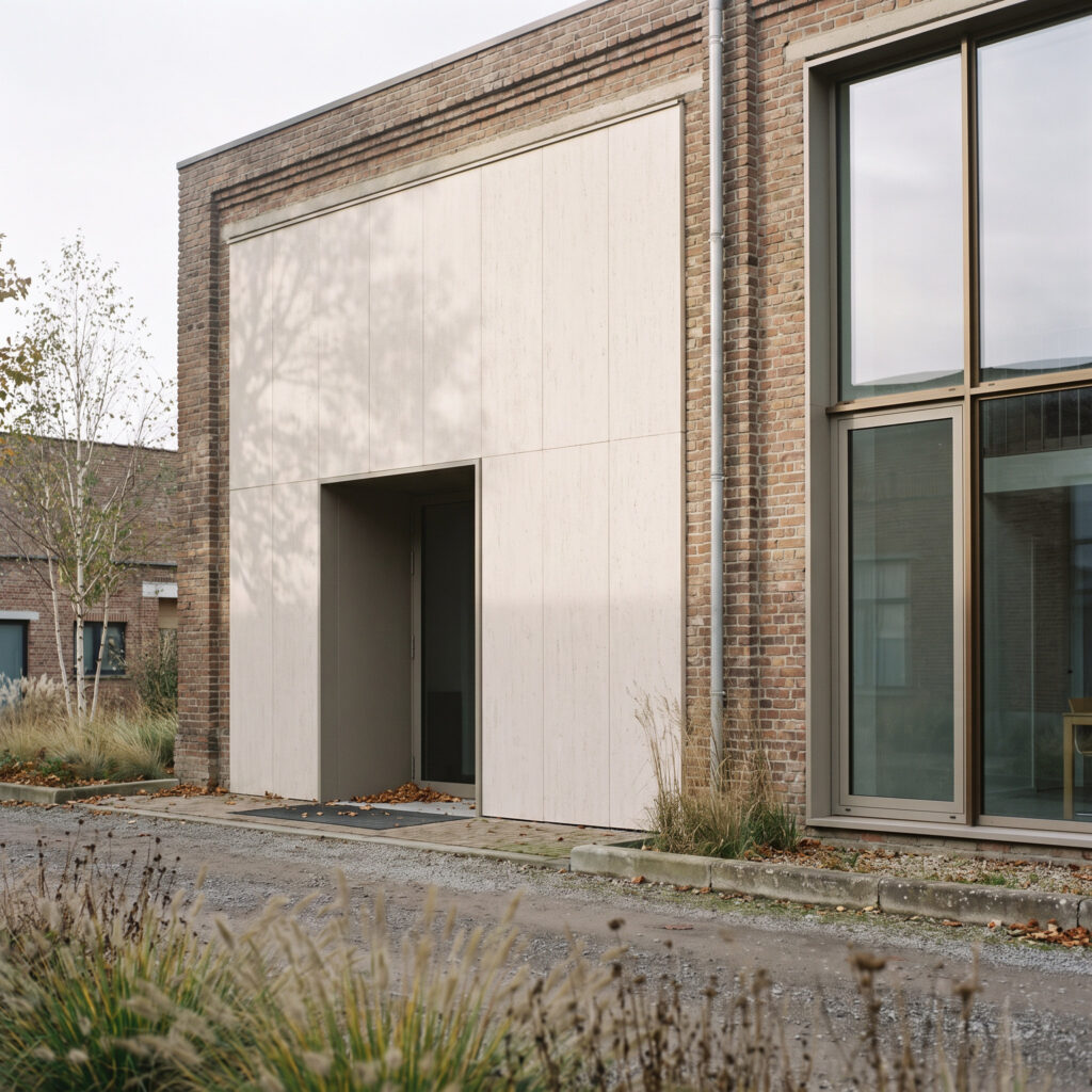 Roman Huge Travertine White Golden beżowy