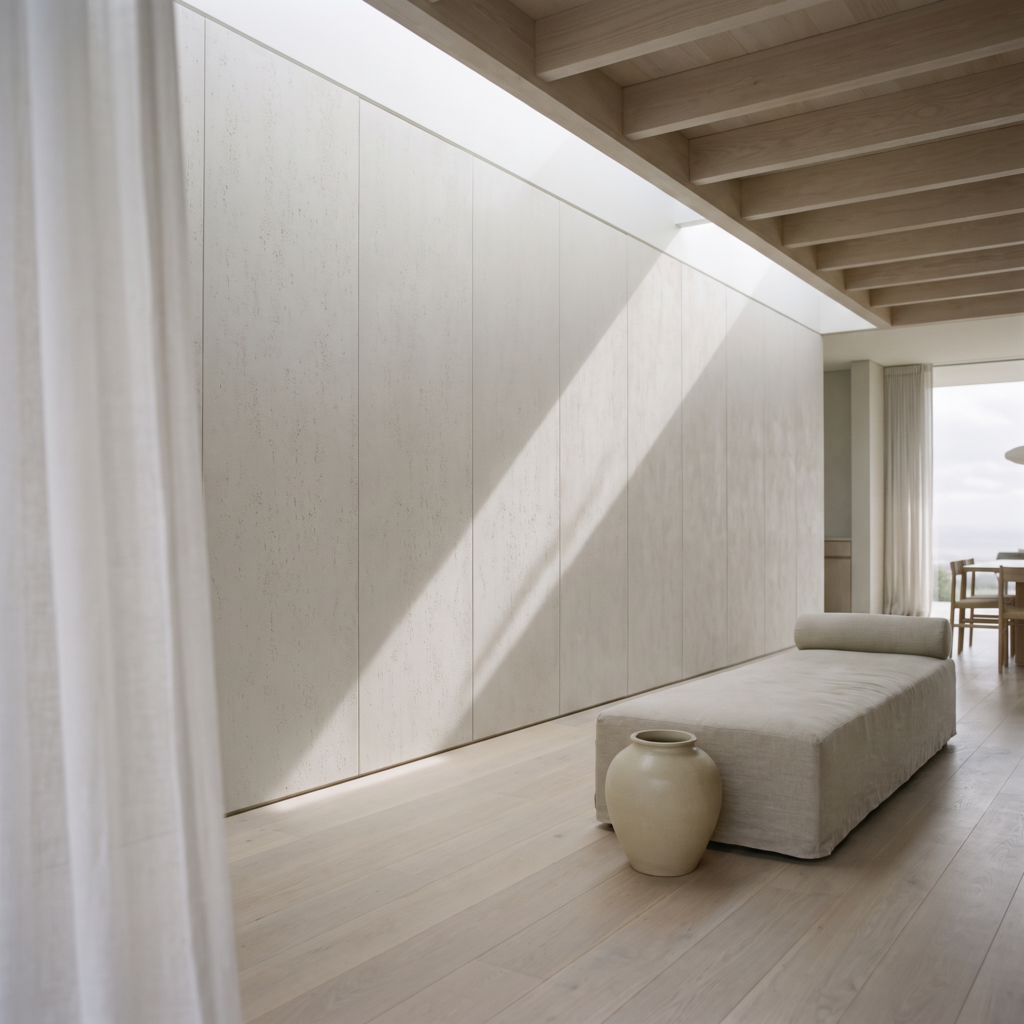 Huge Travertine Beige beżowy — salon