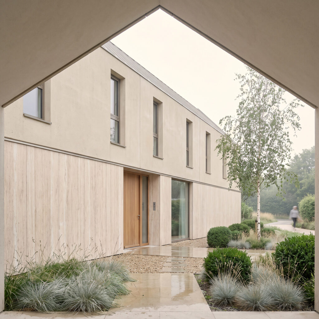 Linear Travertine Roman Yellow rdzawobeżowy