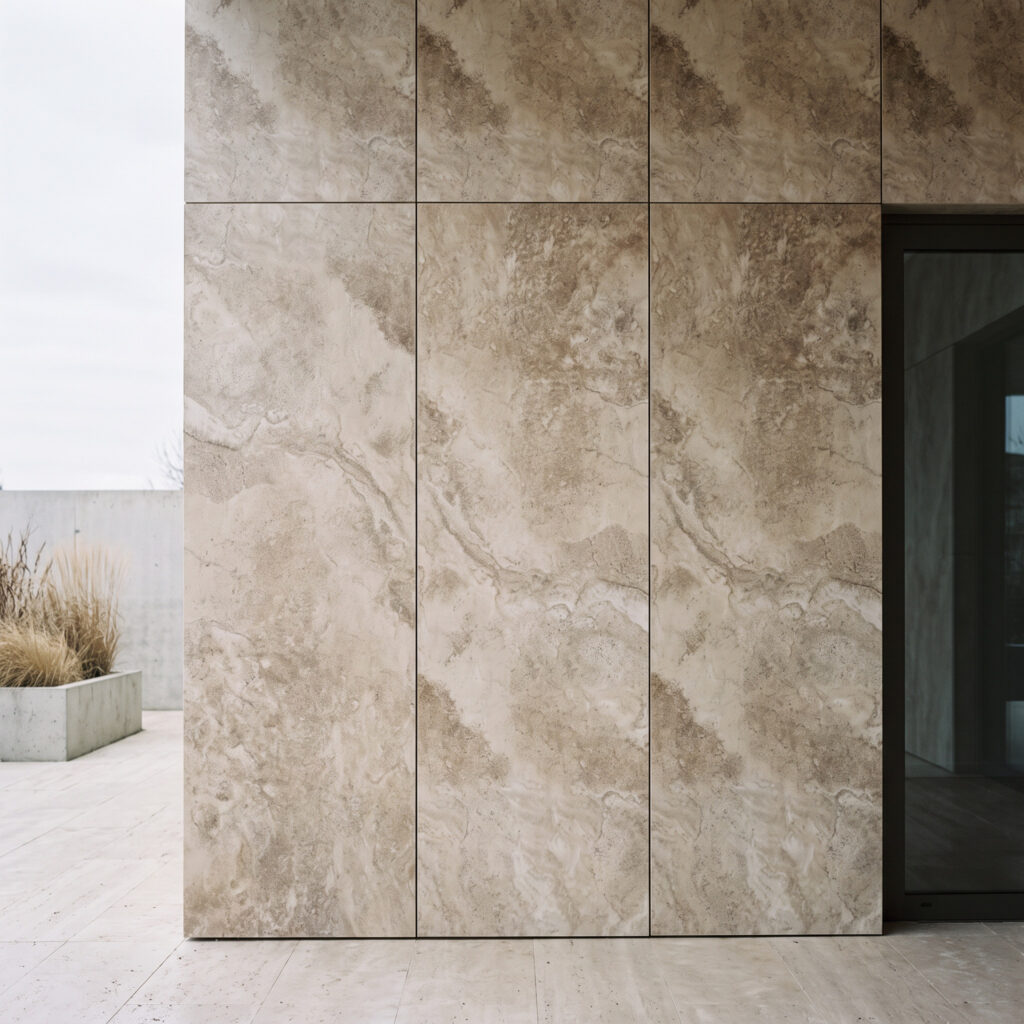 Dolomatic Travertine Clay Bank beżowobrązowy