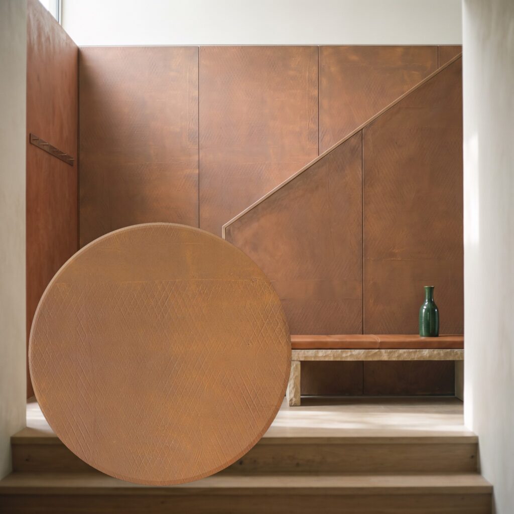 Rust Board Medium Plaid rdzawy
