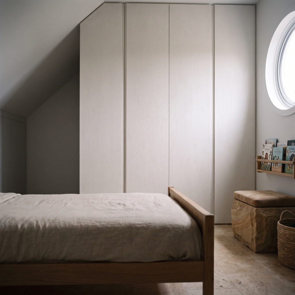 Huge Travertine Beige beżowy — pokój dziecięcy
