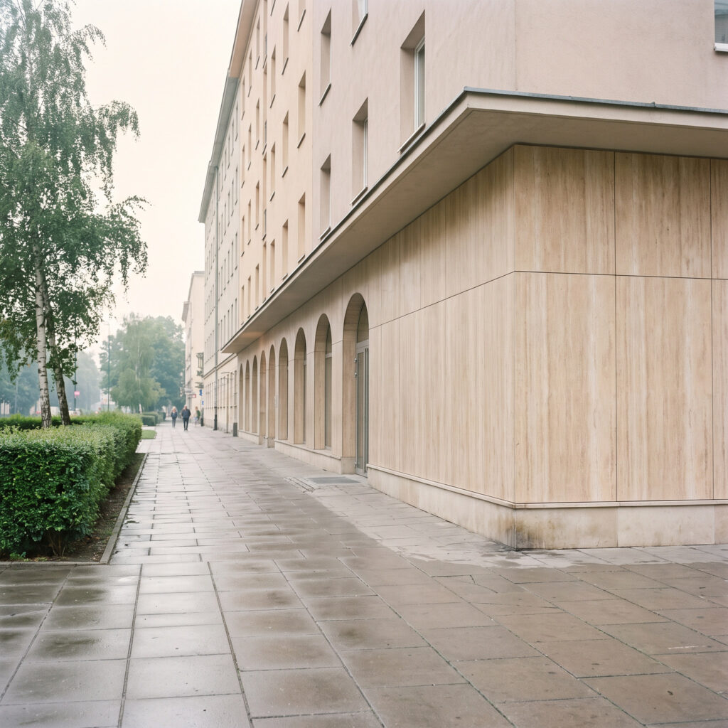 Linear Travertine Roman Yellow rdzawobeżowy