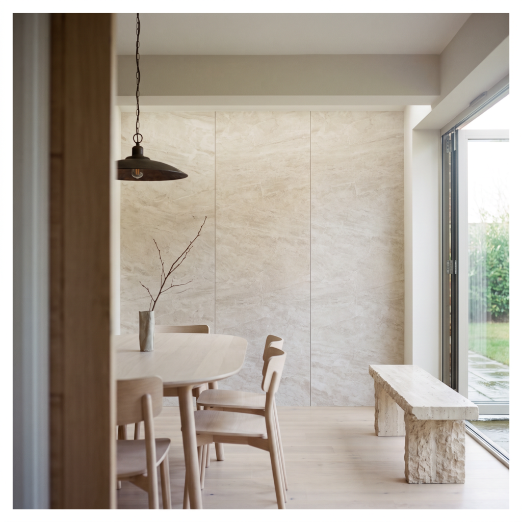 Marble Runa Light Brown jasnobrązowy — jadalnia
