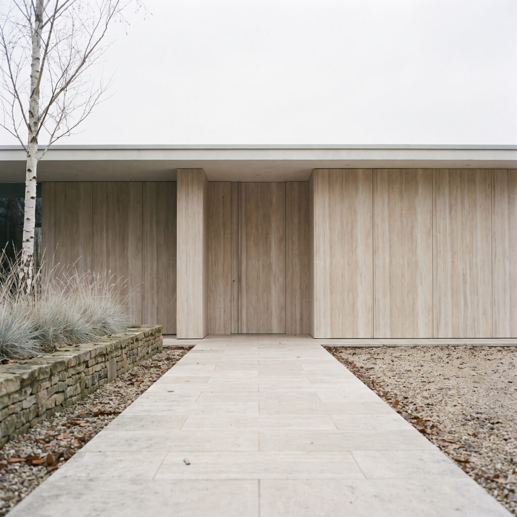 Linear Travertine Roman Yellow rdzawobeżowy