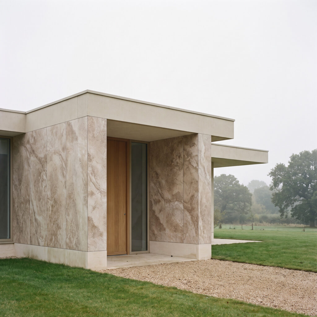Dolomatic Travertine Clay Bank beżowobrązowy