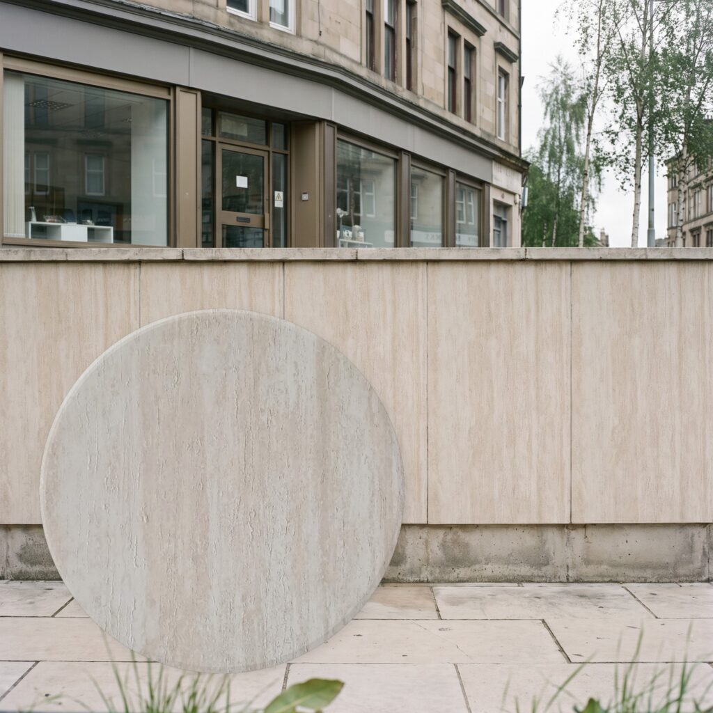 Linear Travertine Roman White kremowobiały