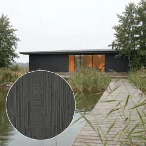 Fassadenplatte ETNO Mineral Graphit 2900x1200 mm - Quarzpaneel für Fassade