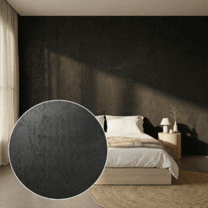 Panneau mural Pietra Mineral Nero 2400x1200 mm - Panneau décoratif